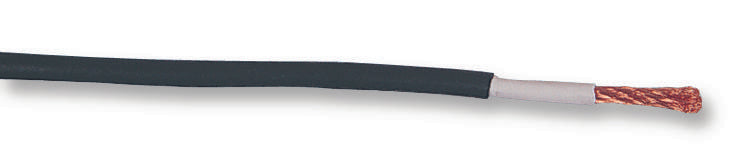 60.7033-21 25M WIRE, EX.FLEX, PVC, BLACK, 25M STAUBLI