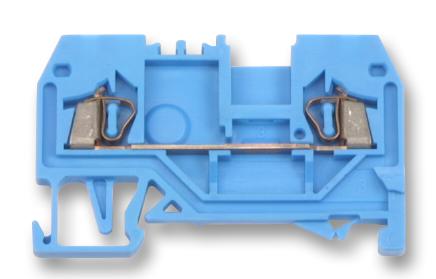 281-904 TERMINAL BLOCK, DIN RAIL, 2POS, 12AWG WAGO