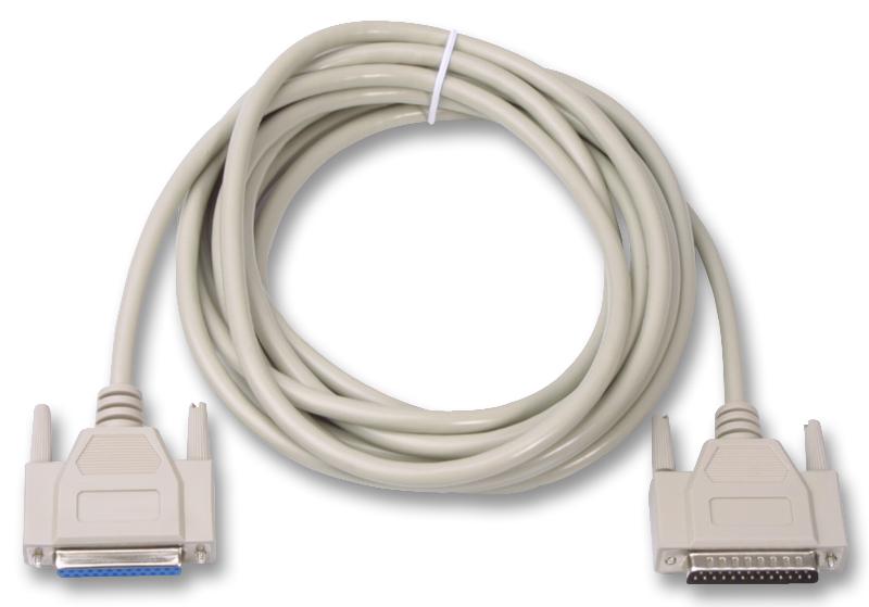 1121 LEAD, RS232 25W D PLG-SKT, 2M VIDEK