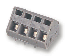 236-404 TERMINAL BLOCK, WIRE TO BRD, 4POS, 12AWG WAGO
