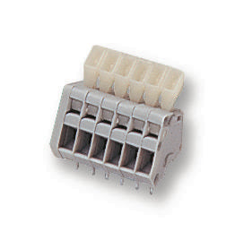 233-202 TERMINAL BLOCK, WIRE TO BRD, 2POS, 20AWG WAGO
