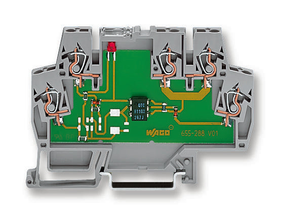 859-794 TERMINAL BLOCK, DIN RAIL, 5POS, 14AWG WAGO