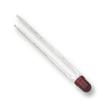 TLLR4400 LED, 3MM, RED VISHAY
