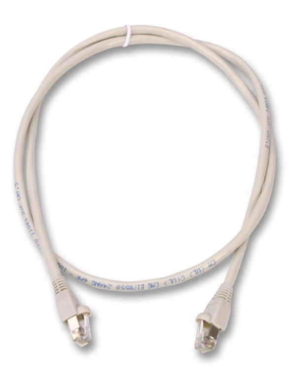 2961-0.5 PATCH LEAD, CAT5E, UTP, BEIGE, 0.5M VIDEK