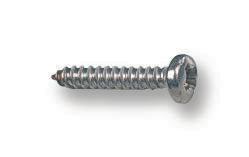N80.500 PRSTABZ100- SCREW, POZI PAN, STEEL, BZP, #8X1/2 TR FASTENINGS