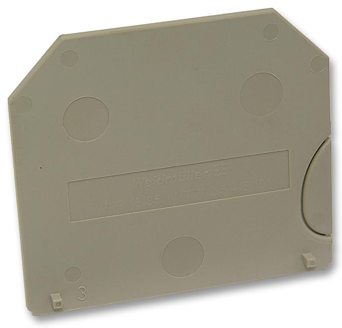 WAP16/35 END PLATE, WEMID WEIDMULLER