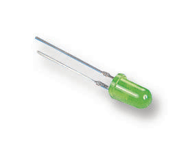 MCL053HGD/5 LED, 5MM, 5V, 36°, GREEN MULTICOMP PRO