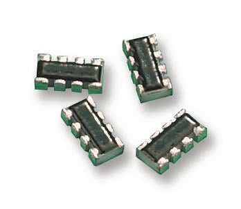 YC124-JR-0710KL RESISTOR ARRAY, ARV341, 4 X 0402, 10K YAGEO