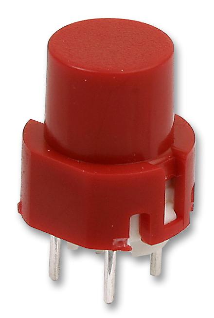 D6R40F1LFS SWITCH, SPST-NO, RED, 0.1A, 32VDC, THT C&K COMPONENTS