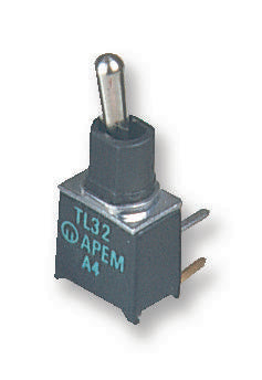 TL39W0050 SWITCH, PCB, SPDT, CTR OFF APEM