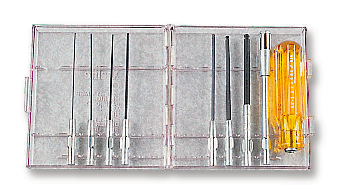 99PS40BPN HEXAGON KEY SET, IMP, BALL END, 11PC WELLER XCELITE