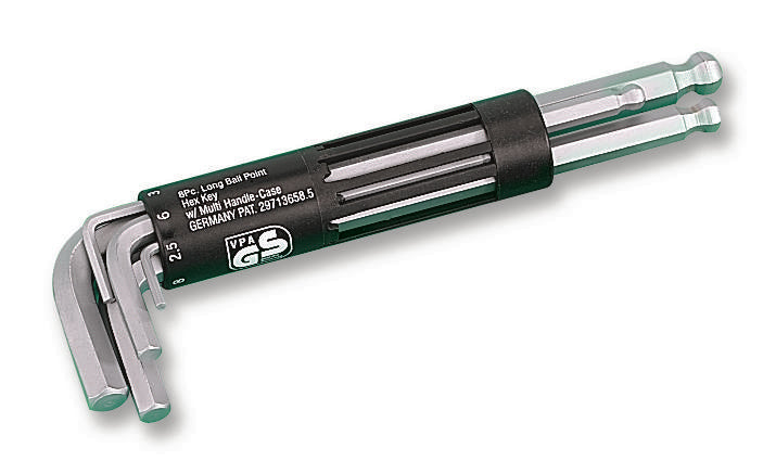 08BL0BK3AS3K HEXAGON KEY SET, METRIC, BALL END, 8PC DURATOOL