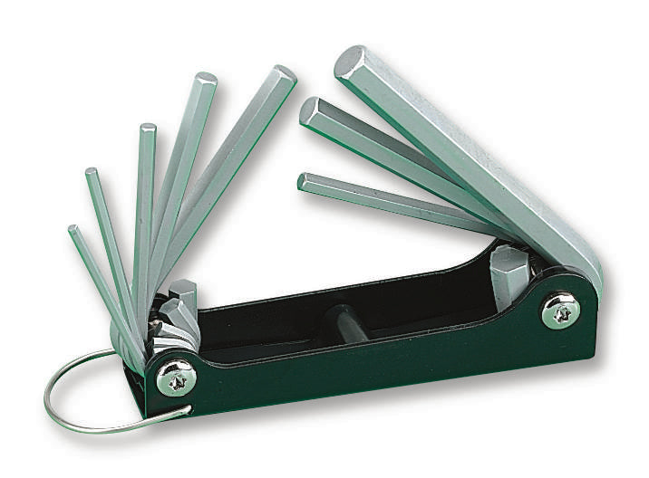 08OMFHK3AS1E HEXAGON KEY SET, METRIC, 8PC DURATOOL