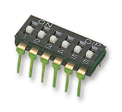 MCNDI-06S SWITCH, DIL, LOW, 6WAY MULTICOMP PRO