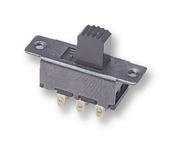 SLIDE SWITCH MINIATURE DPCO SWITCH, DPDT, 0.5A, 50VDC, PANEL, PK10 MULTICOMP