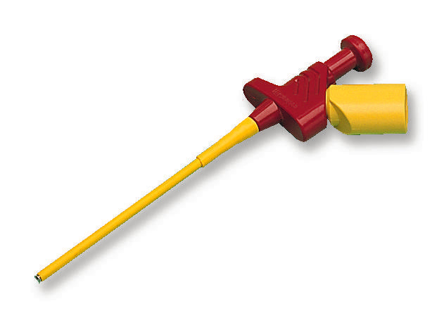 973528100 HOOK, TEST, 4MM, BLACK, LAS 30 HIRSCHMANN TEST AND MEASUREMENT