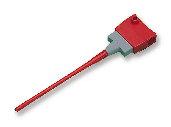 973053101 HOOK, TEST, 4MM, RED, LAS 30 HIRSCHMANN TEST AND MEASUREMENT