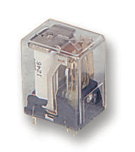 VP2/CAB/12VDC RELAY, DPDT, 250VAC, 5A KEYSWITCH