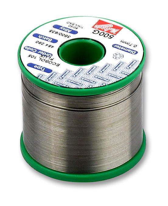 105 60EN 5C 1.0MM S 500G SOLDER WIRE, 60/40, 1.0MM, 500G MULTICORE / LOCTITE