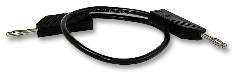 934058100 TEST LEAD, BLK, 250MM, 60V, 16A HIRSCHMANN TEST AND MEASUREMENT