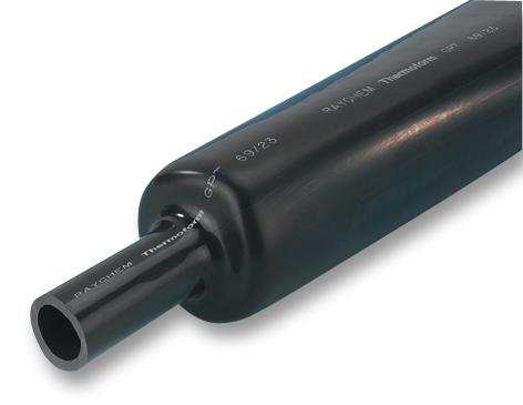BSTS-07X4 HEATSHRINK, 19.1MM, BLACK, 1.2M RAYCHEM - TE CONNECTIVITY