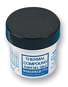 120-2. HEAT SINK COMPOUND, JAR, 0.06KG WAKEFIELD THERMAL