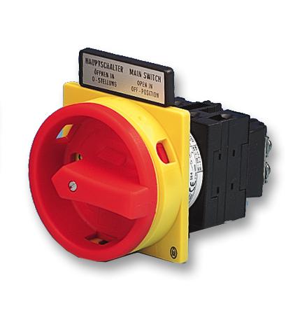 T0-2-1/EA/SVB ISOLATOR, FLUSH, 20A, 3POLE EATON MOELLER