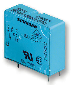 V23057-B0002-A201 RELAY, SPDT, 250VAC, 8A TE CONNECTIVITY