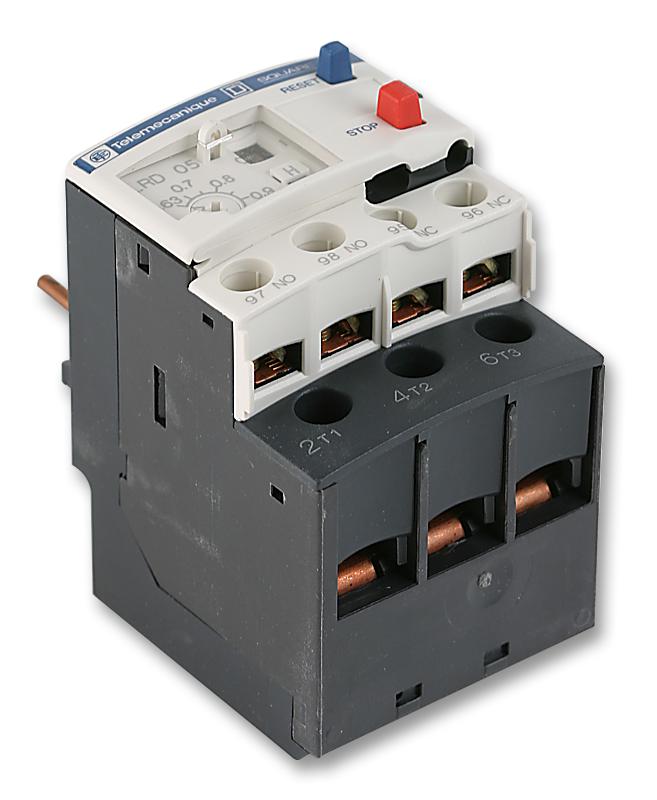 LRD06 RELAY, OVERLOAD, 1-1.7A SCHNEIDER ELECTRIC