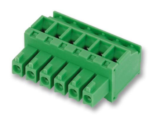 1827169 TERMINAL BLOCK, PLUGGABLE, 6POS, 16AWG PHOENIX CONTACT