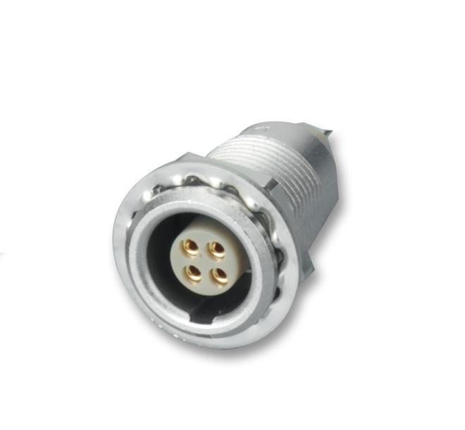 EGG.0B.306.CLL CIRCULAR CONN, RECEPTACLE, 6 WAY, PANEL LEMO