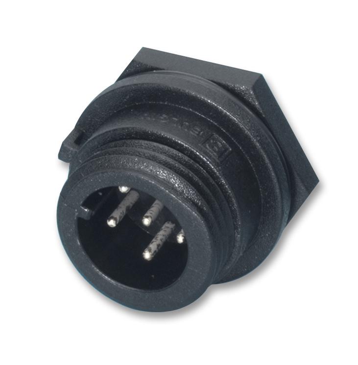 PX0412/08P PLUG, CHASSIS MOUNT, 8WAY BULGIN LIMITED