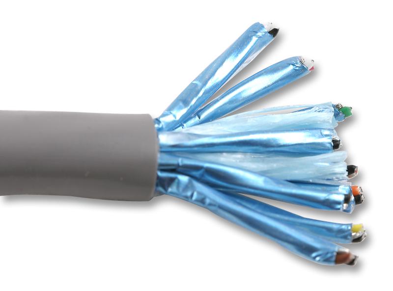 6014C SL005 CABLE, 22AWG, SCRN, 9PAIR, 30.5M ALPHA WIRE