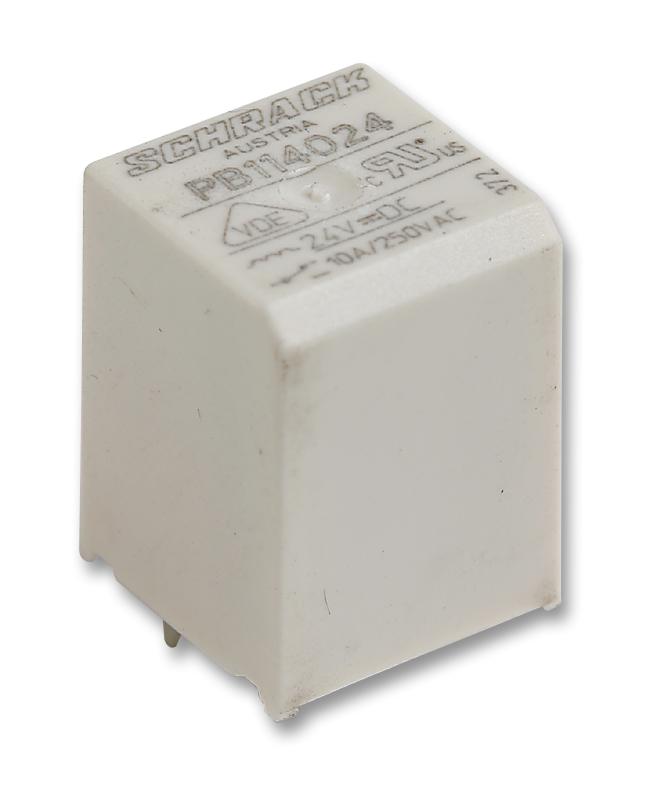 PB114024 RELAY, SPDT, 250VAC, 10A SCHRACK - TE CONNECTIVITY