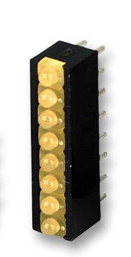 RTZ.2080R LED ARRAY, VERTICAL, X8, RED MENTOR