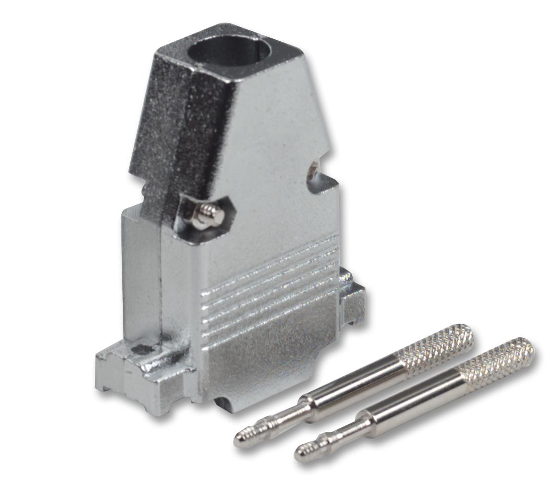 MHCCOV-9MEL BACKSHELL, D, DIECAST, 9WAY MH CONNECTORS