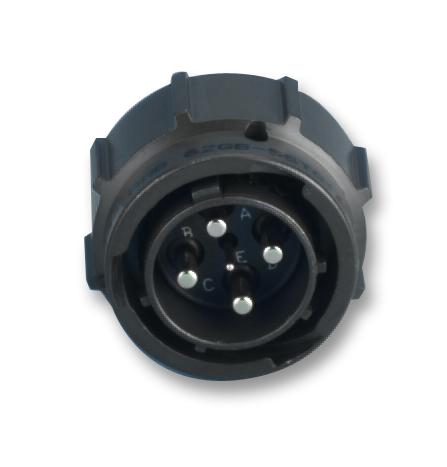 62GB-56TG14-04PN(044) PLUG, FREE, HIGH POWER, 4WAY AMPHENOL LTD
