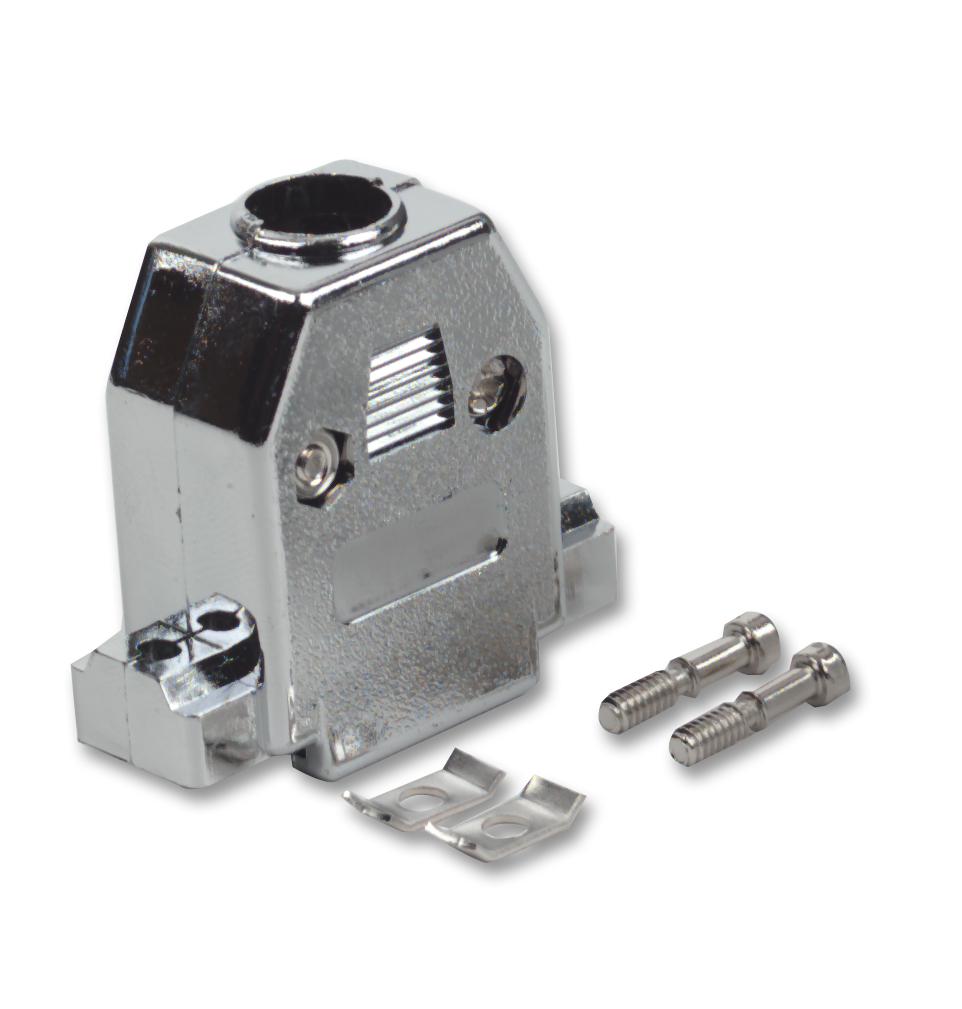 MHCCOV-50SC-MP BACKSHELL, D, METALLISED, 50WAY MH CONNECTORS
