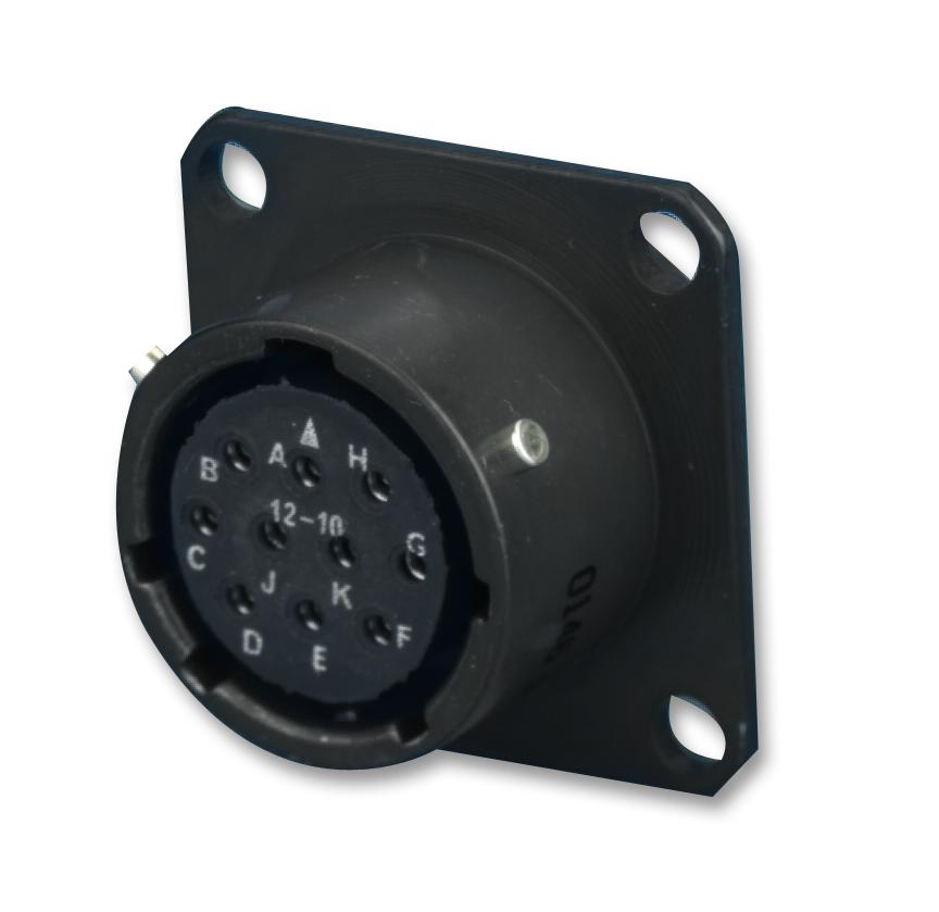 62GB-12E16-26SN CIRCULAR CONNECTOR, RCPT, 16-26, PANEL AMPHENOL LTD