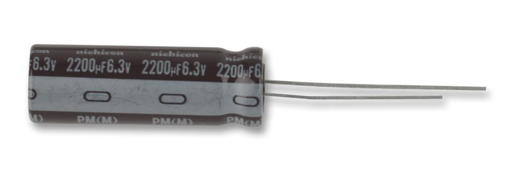 UPM1J470MPD CAP, 47µF, 63V, 20% NICHICON