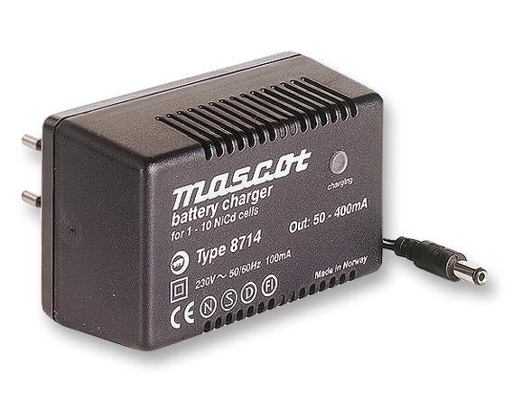 8714CCEURO CHARGER, NICAD/NIMH, EURO MASCOT