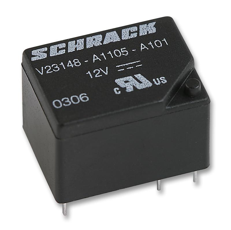 V23148-A1105-A101 RELAY, SPDT, 250VAC, 5A SCHRACK - TE CONNECTIVITY