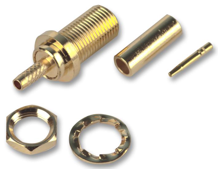 MP-27-10M TGG RF COAXIAL, MCX, STRAIGHT JACK, 50OHM MULTICOMP PRO