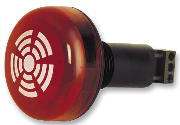 15010055 BUZZER LIGHT, LED, 24VDC, RED WERMA