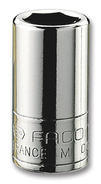 R.13 SOCKET, HEXAGON, 1/4"DRV, 13MM FACOM