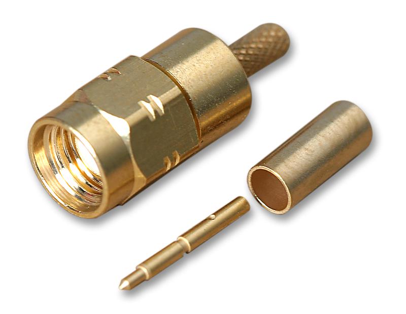 R124075323 RF COAXIAL, SMA, STRAIGHT PLUG, 50OHM RADIALL