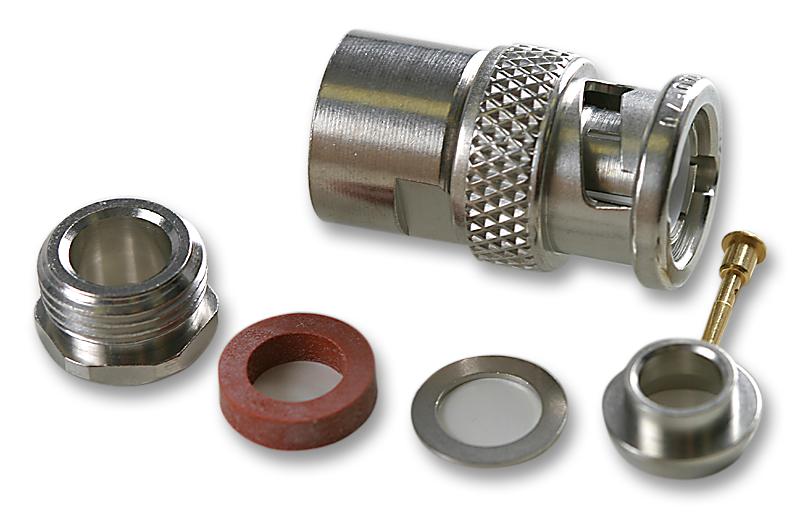 R142018000 RF COAXIAL, BNC, STRAIGHT PLUG, 75OHM RADIALL