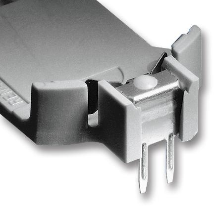 HU 2450N-1-LF HOLDER, BATTERY, TROUGH HOLE RENATA