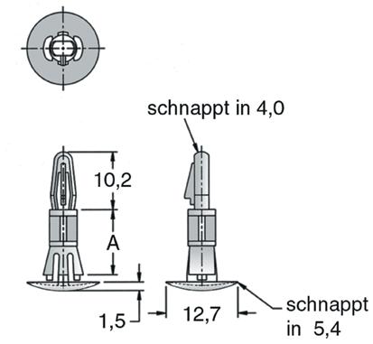 06.81.156 SPACER, 12.7/3.2PA ETTINGER