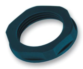 53119130 LOCKNUT, NYLON, M25, BLACK LAPP KABEL